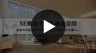 進化したSE構法【その壁はその柱は必要か？】比較ムービー
