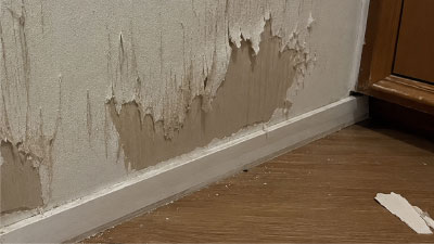 壁や家具の破損