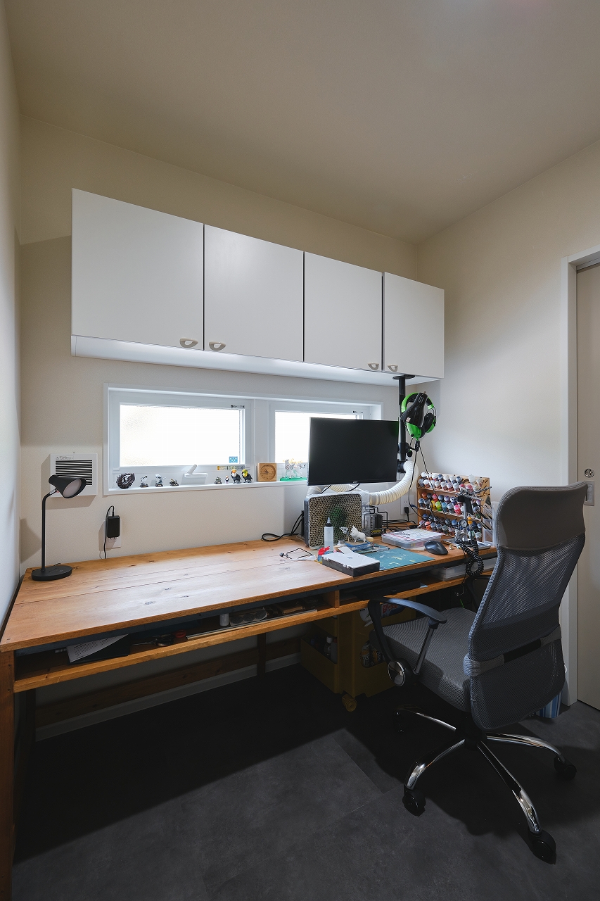 家族とペットをつなぐ平屋の住まい