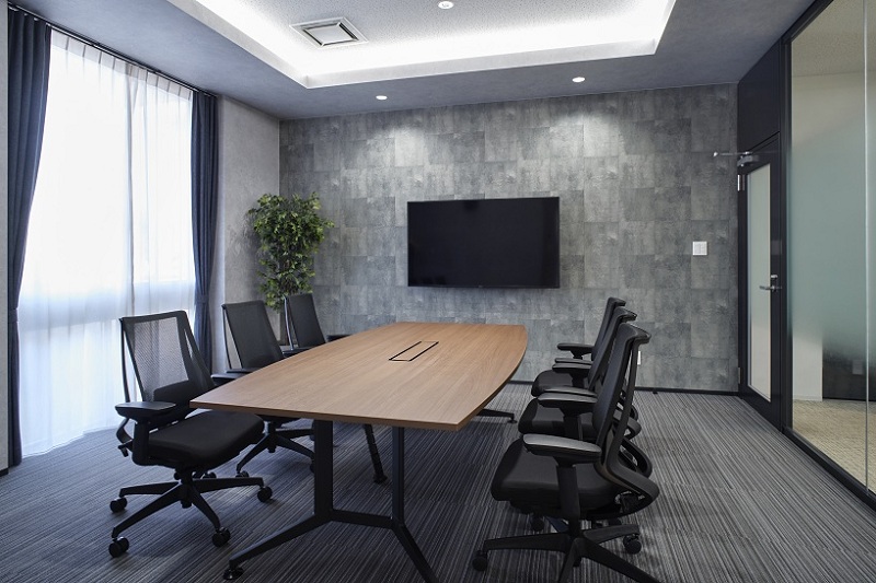 リフォーム事例(事務所):気分で選べる、仕事とくつろぎのオフィス